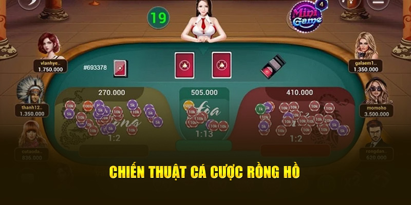 Chiến thuật cá cược Rồng Hổ