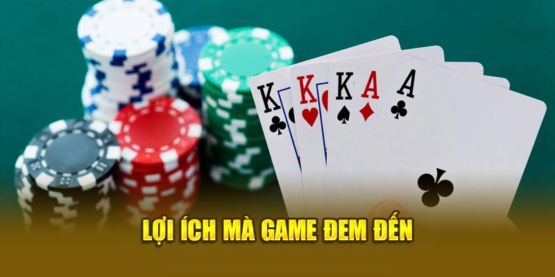 Lợi ích mà game poker typhu88 đem đến